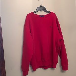 Red Polo Ralph Lauren Men’s sweatshirt